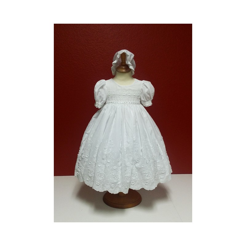 cotton baptism gown